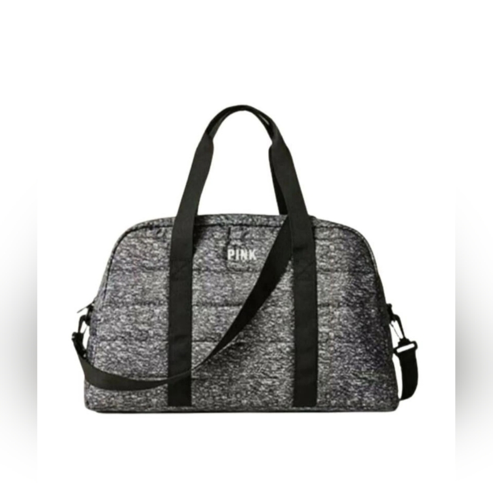 Gray PINK Victoria's Secret Men's Duffel Bag